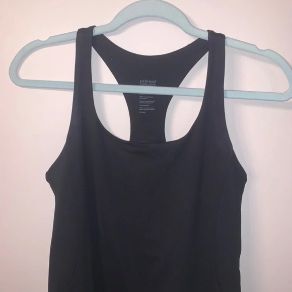 Girlfriend Collective Black Tennis Dress L - Picture 9 of 9